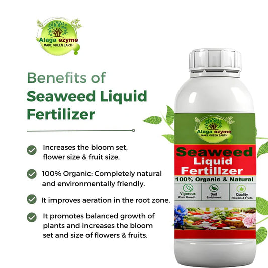 The Benefits of Seaweed Liquid Fertilizers for Your Garden