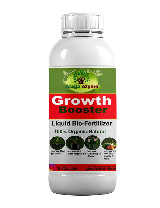 Alagaezyme Boost Your Garden's Growth with our Liquid Fertilizer Formula for All Types of Plants | Liquid Fertiliser for Indoor and Outdoor Gardens (2000 ml)