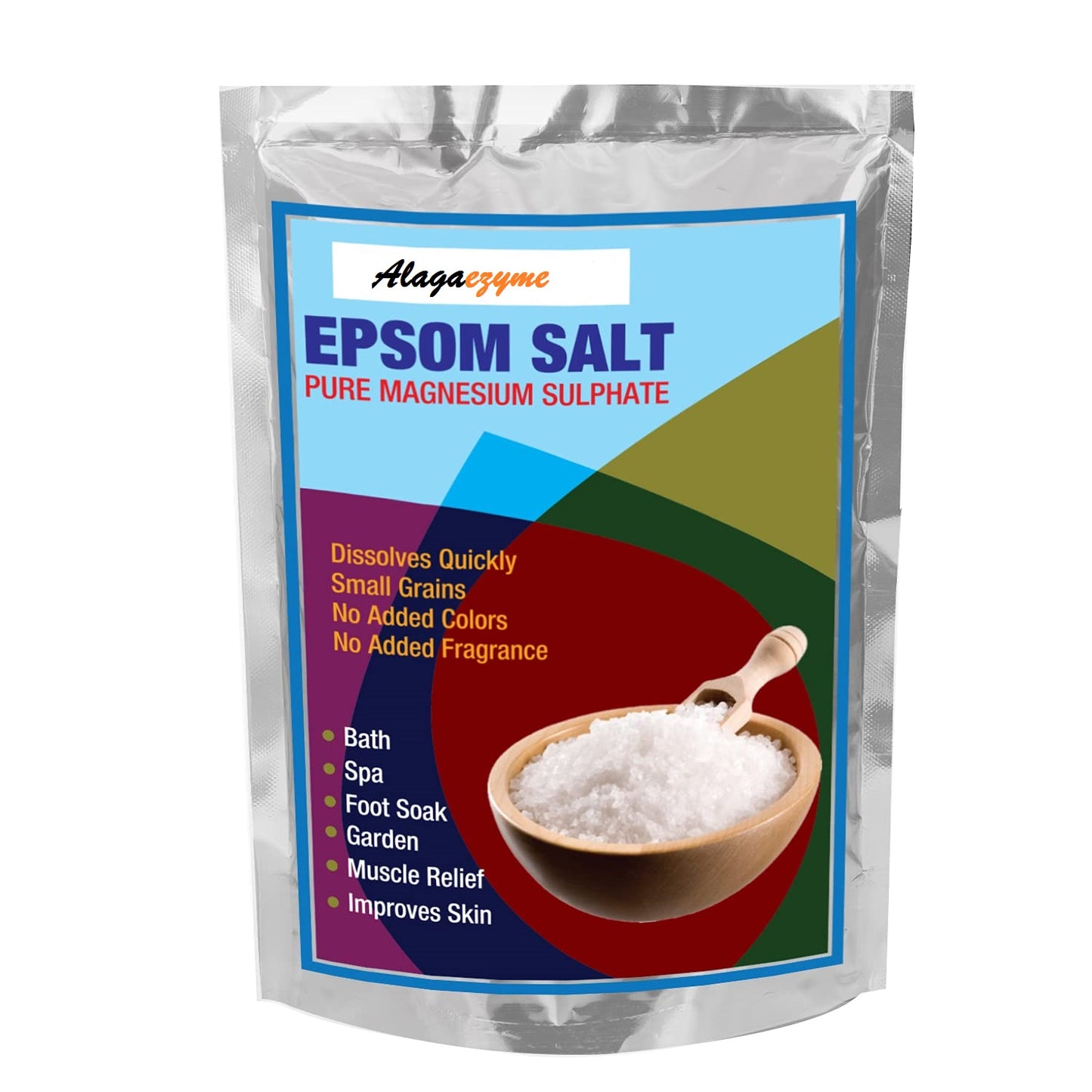 Epsom Salt for Plants (900g) – Magnesium Sulfur Water Soluble Plant Fertilizer for Healthy Growth