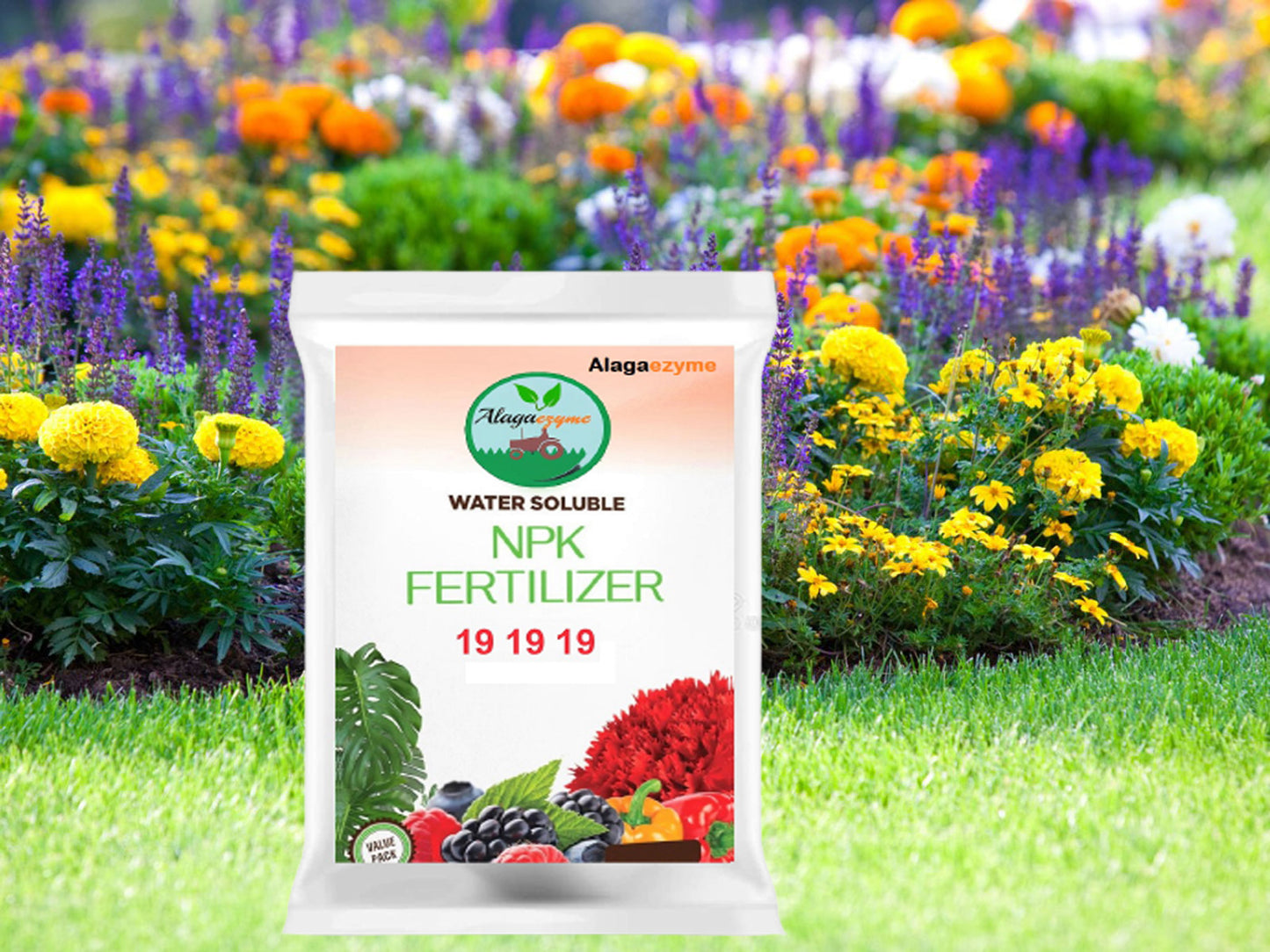 NPK 19-19-19 Fertilizer for All Plants Growth (900g) – Complete Plant Food for Gardening (Powder Form)