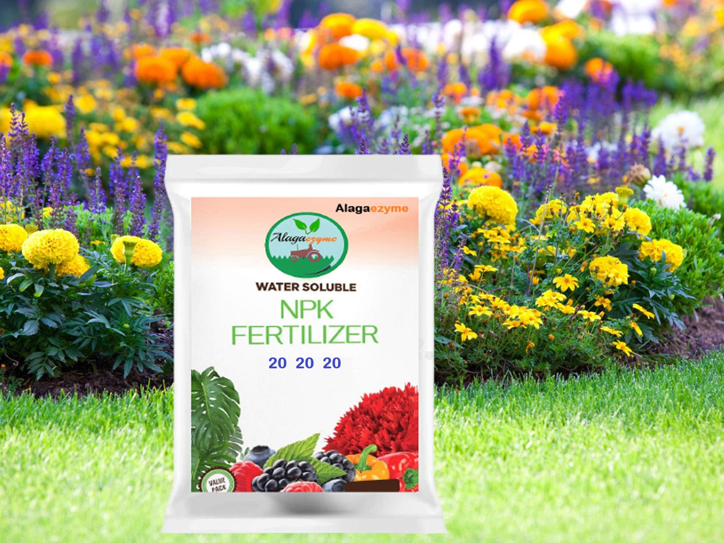 NPK 20-20-20 Fertilizer for Home Gardening (900g) – All-in-One Plant Food (Powder Form)