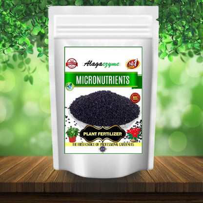 Organic Micronutrients Fertilizer (900g) – Enriched with Boron, Copper, Molybdenum, Iron, Manganese, Zinc, and Chlorine - Granules