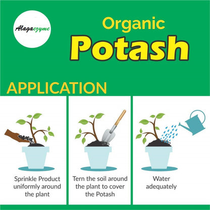 Organic Potash Fertilizer for Gardening (900g) – Boost Flowering & Fruit Growth Naturally